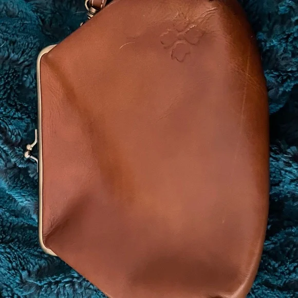 Patricia Nash Embossed Leather Clutch in Rich Brown - Picture 5 of 5